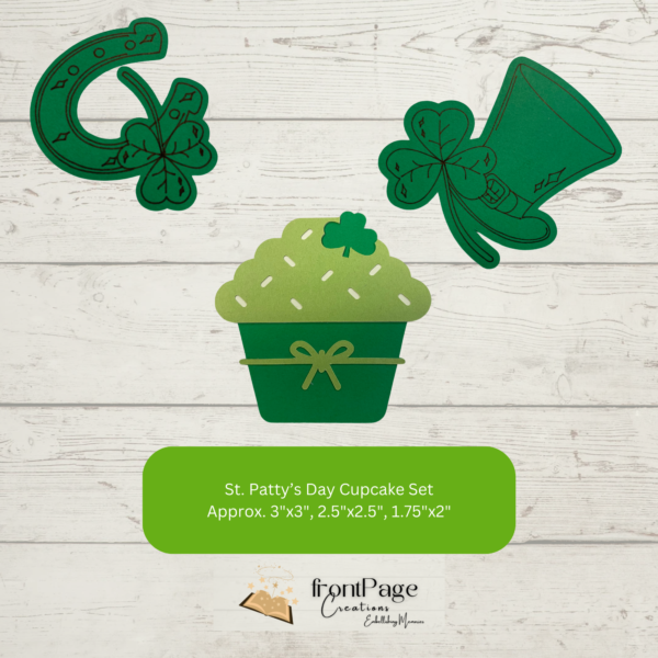St. Patrick's Day Cupcake Set
