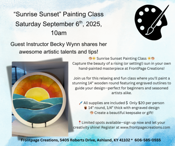Sunrise Sunset Painting Class